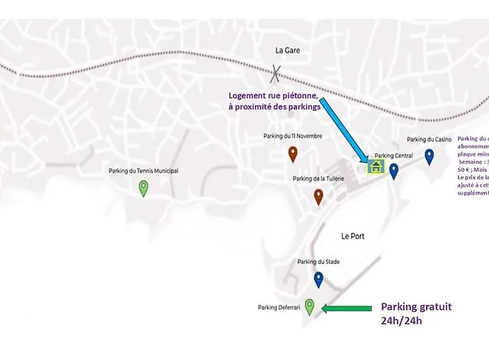 Apartmán Escapade A Balcon Verdoyant Et A Deux Pas *